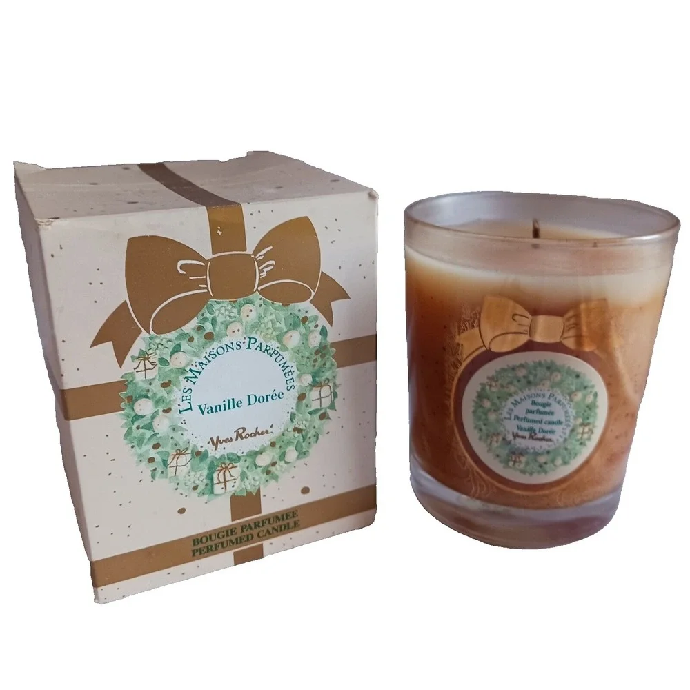Yves Rocher Vanille‎ Doree Candle Jar 3